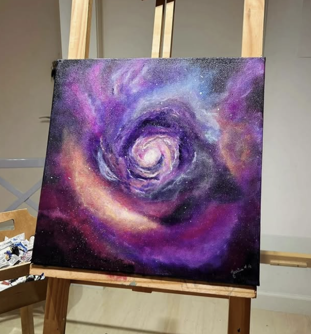 Ilustração do curso Pintura Acrílica