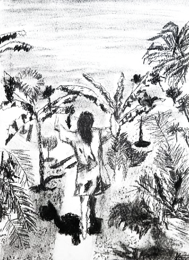 Ilustração do curso Desenho com Carvão
