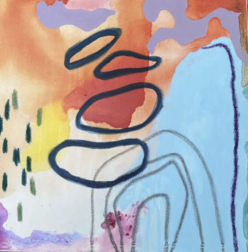 Ilustração do curso Pintura Abstrata